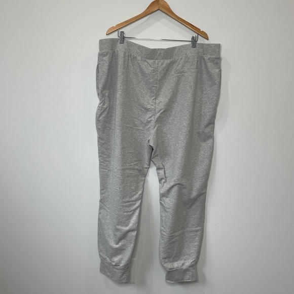 Open Edit 3X Light Gray Sweatpants with Pockets - Picture 2 of 8